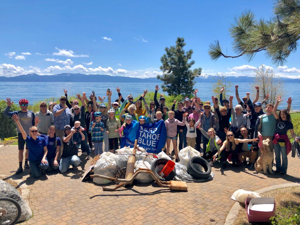 Keep Tahoe Red, White and Blue Beach Cleanup